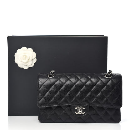 Chanel Caviar Quilted Medium Double Flap Black 11 of 11