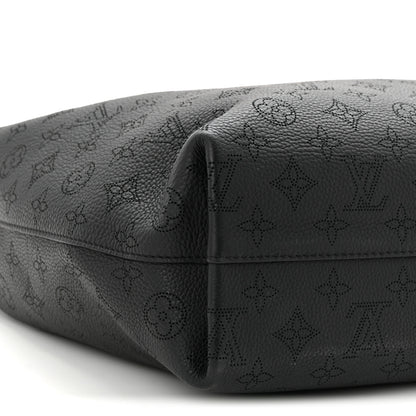 Louis Vuitton Mahina Why Knot MM Black 8 of 9