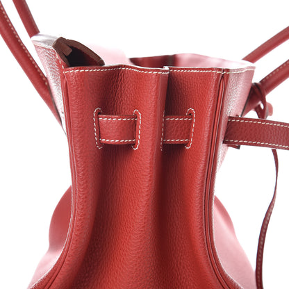 Hermes Togo Horseshoe Birkin 35 Rouge Garance 11 of 42