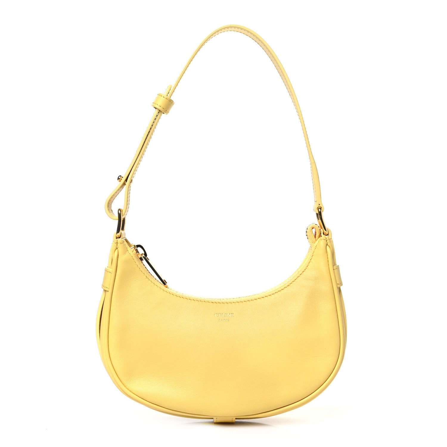 Celine Smooth Calfskin Mini Ava Shoulder Bag Yellow 1 of 11