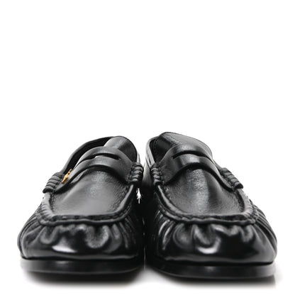 Saint Laurent Nappa Sugar Le Loafer 15 Penny Slippers 39 Black 3 of 9