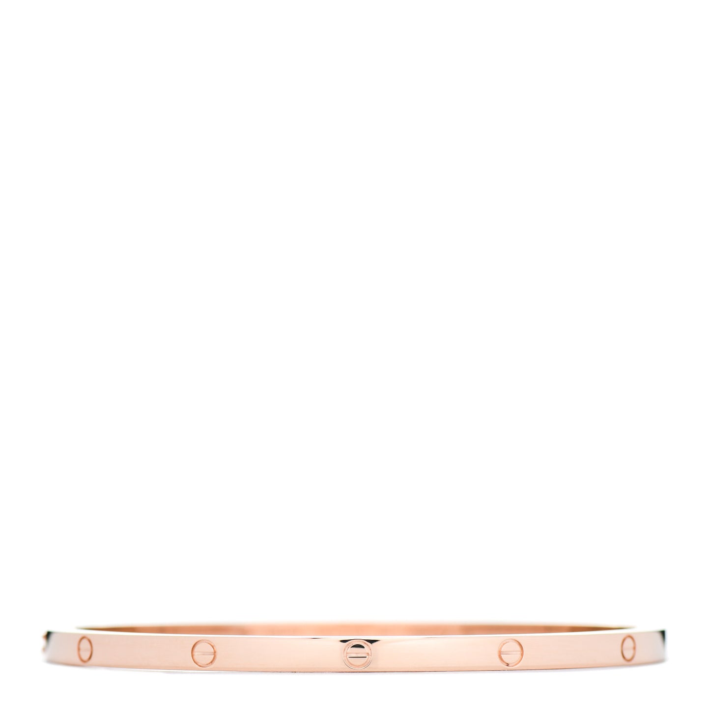 18K Pink Gold Small LOVE Bracelet 19