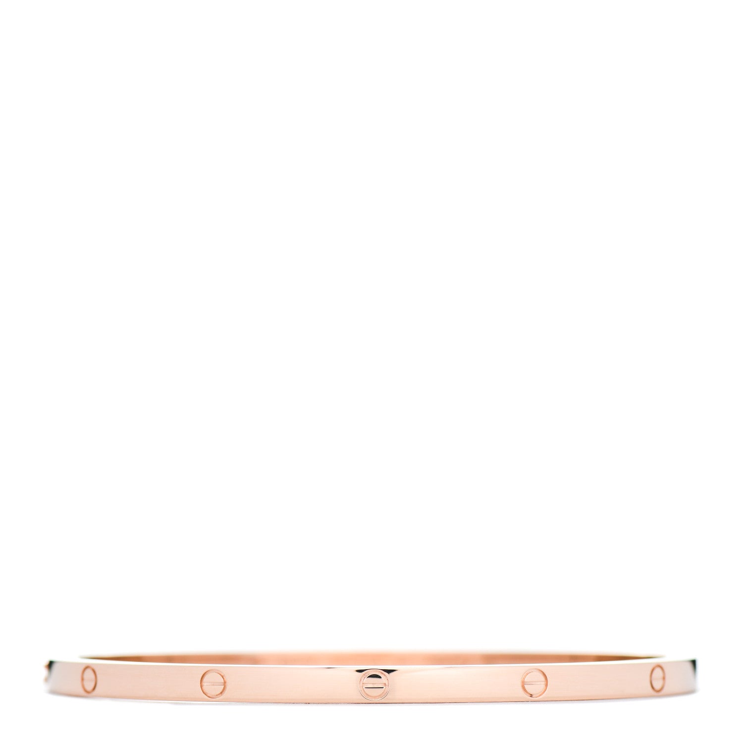Cartier 18K Pink Gold Small LOVE Bracelet 19 3 of 4
