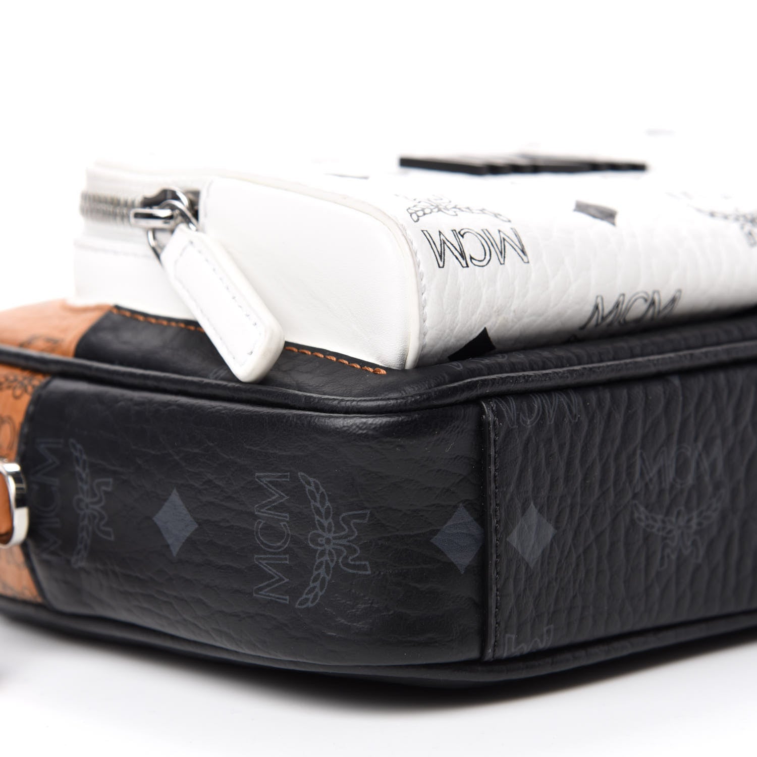MCM Visetos Mix Small Klassik Crossbody White 6 of 11