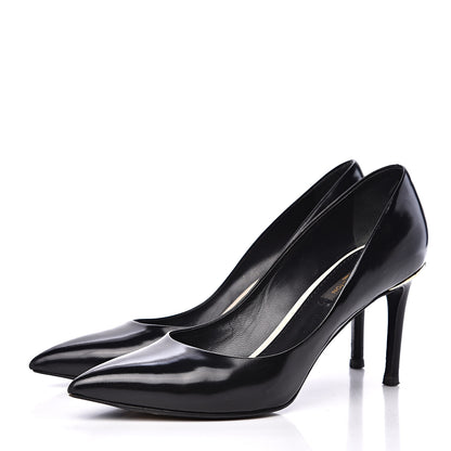 Louis Vuitton Calfskin Eyeline Pumps 37.5 Black 3 of 13
