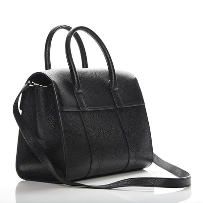 Mulberry Natural Grain Leather Small New Bayswater Black 3 of 6