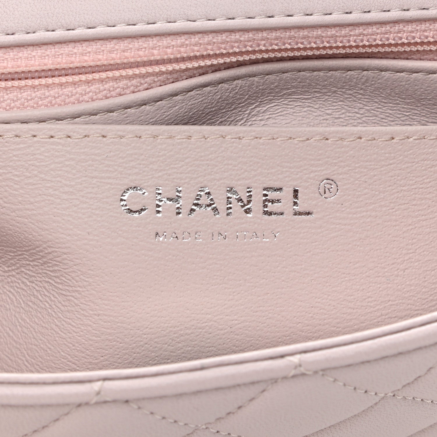 Chanel Lambskin Quilted Mini Rectangular Flap Light Purple 6 of 11