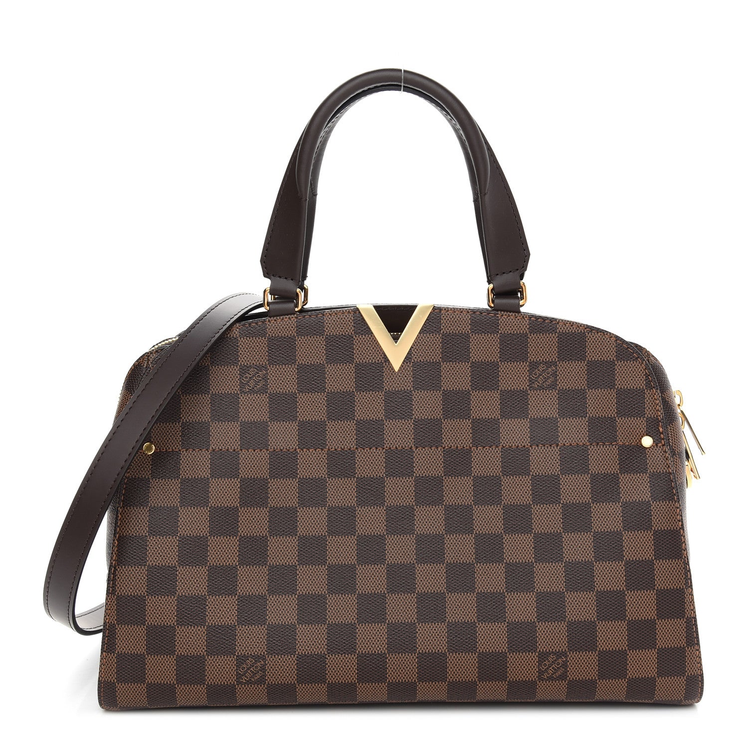 Louis Vuitton Damier Ebene Kensington Bowling Bag 1 of 10