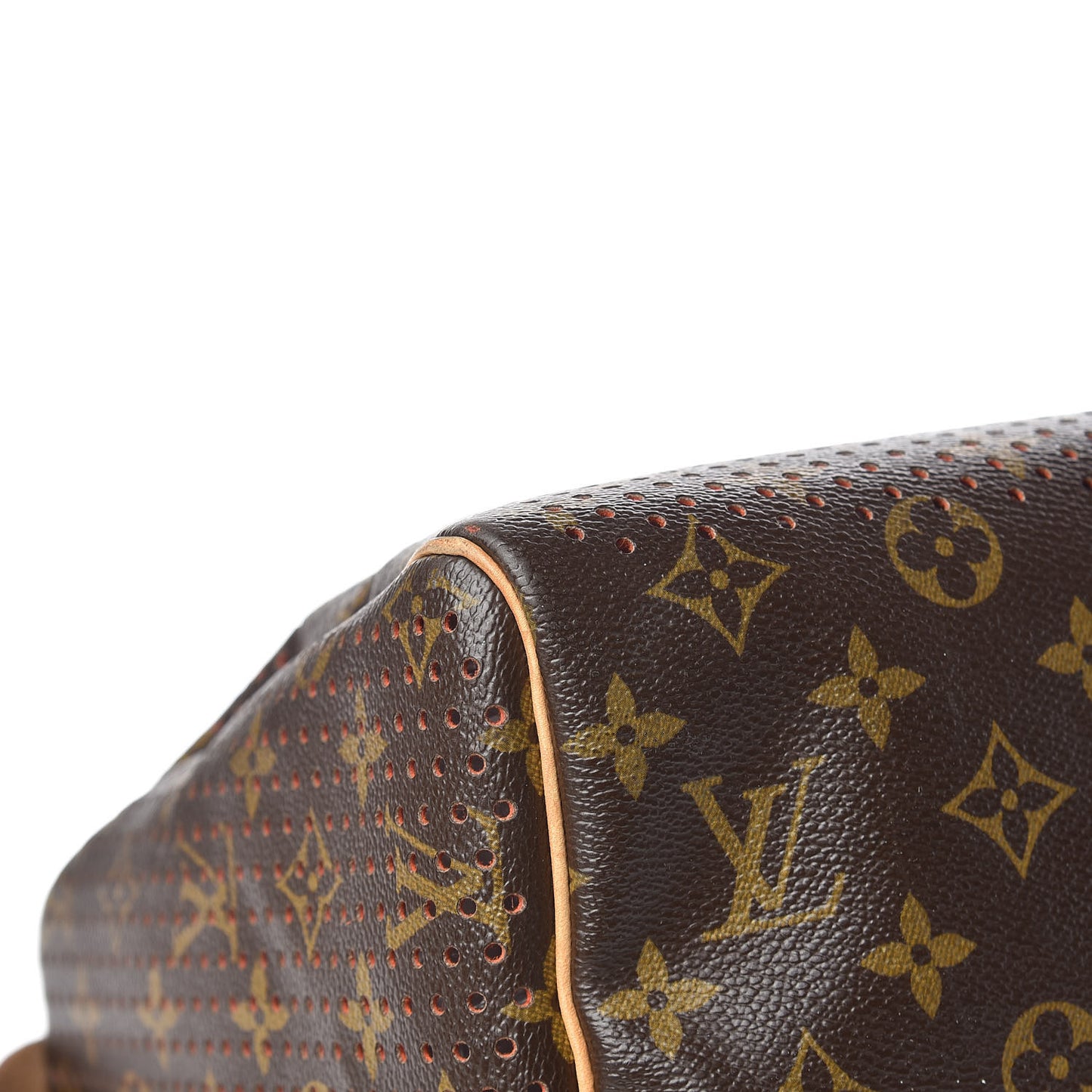 Monogram Perforated Speedy 30 Orange