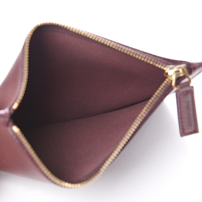 Saint Laurent Calfskin Large Shopping Tote Bordeaux 10 of 21