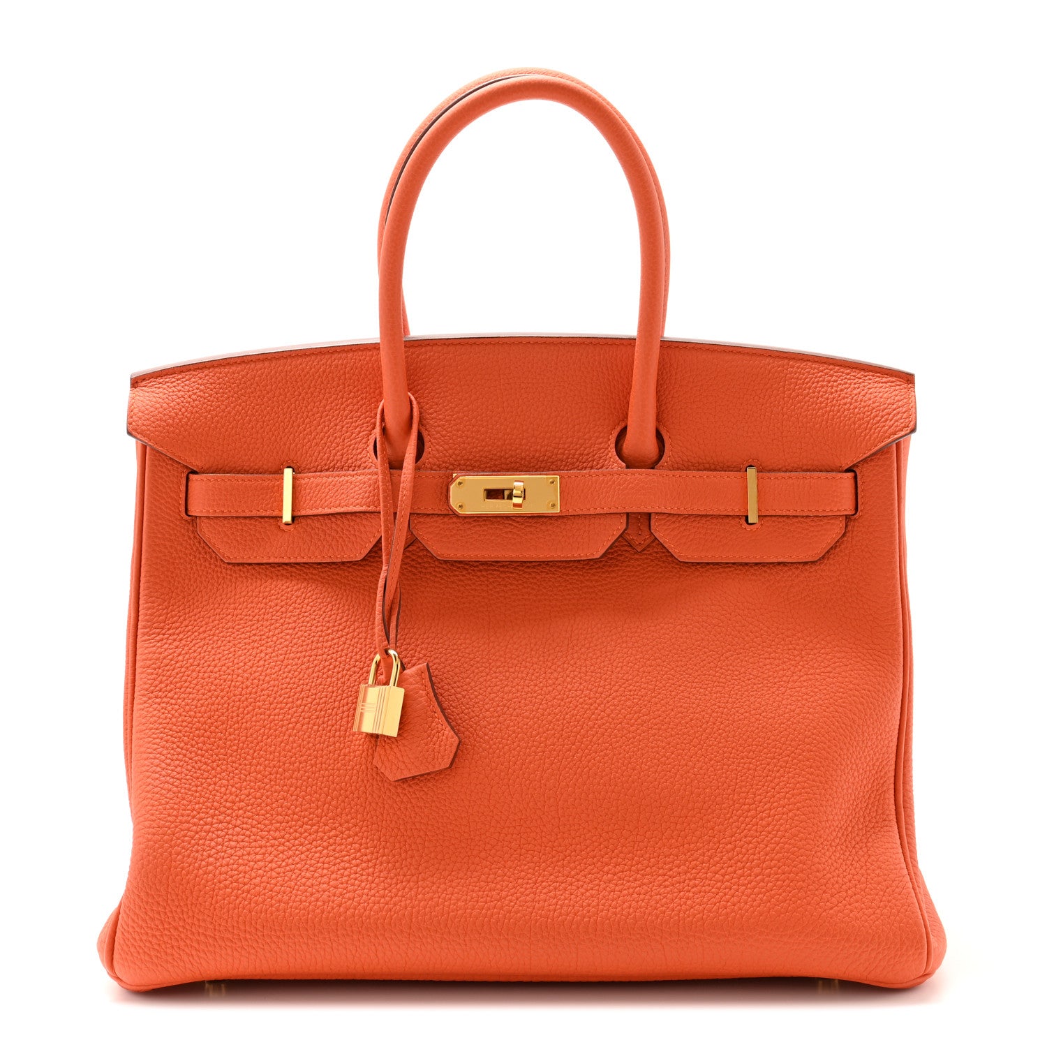 Hermes Togo Birkin 35 Orange 1 of 9