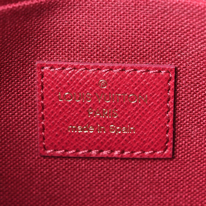 Louis Vuitton Monogram Pochette Felicie Chain Wallet Fuchsia 7 of 11
