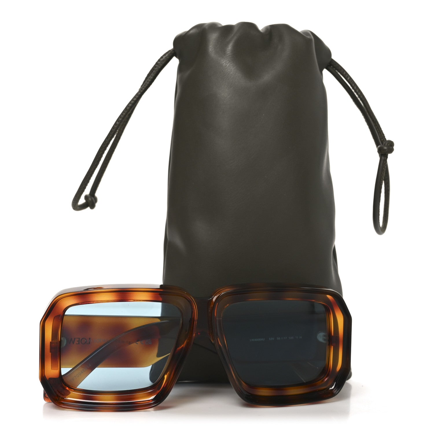 Loewe Acetate Paula's Ibiza Dive In Mask Sunglasses LW40064U Light