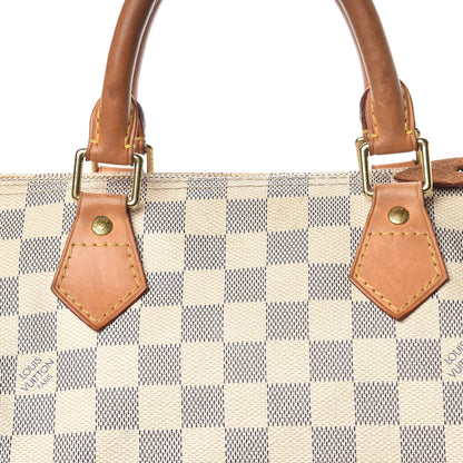 Louis Vuitton Damier Azur Speedy 30 8 of 23