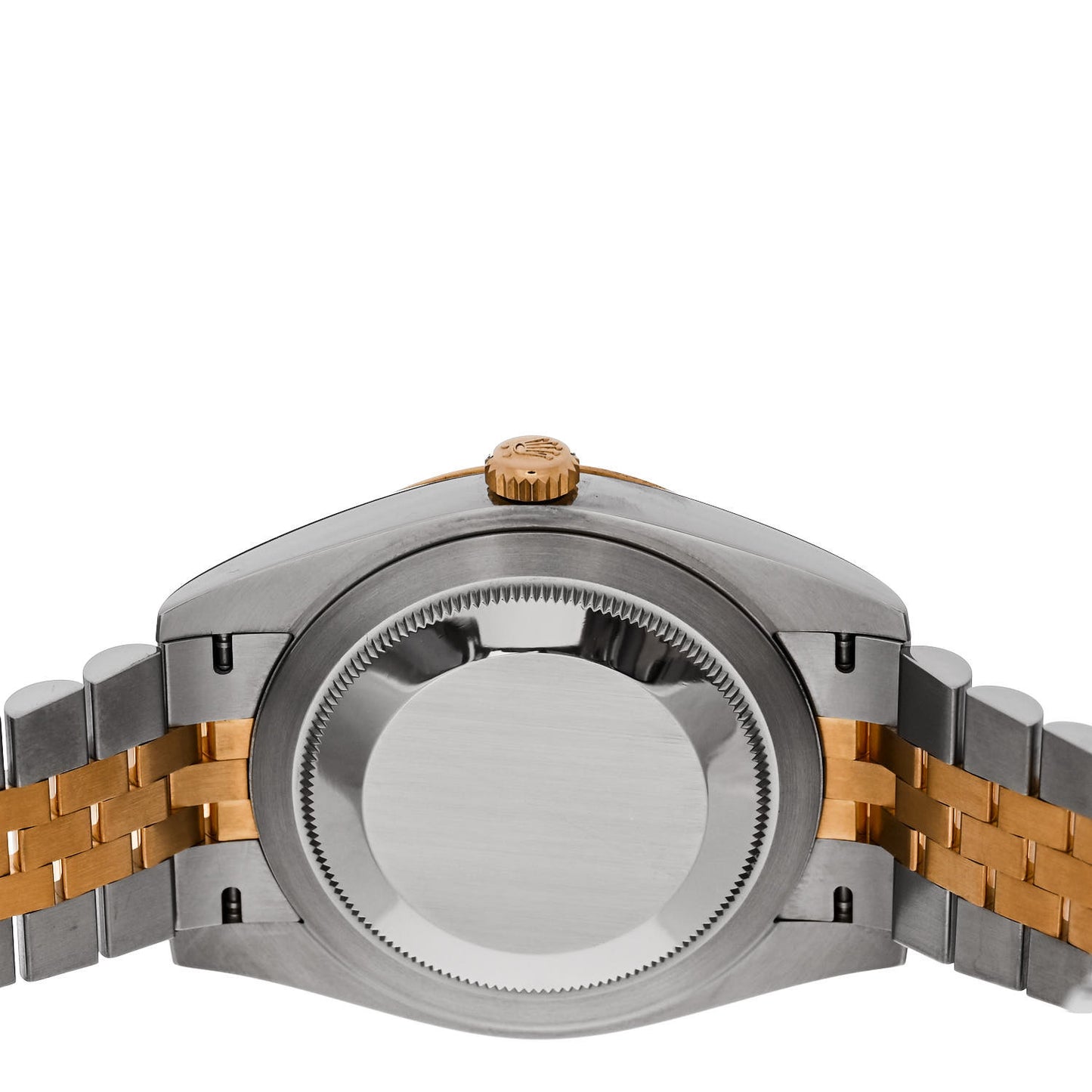 Stainless Steel 18K Yellow Gold Diamond 41mm Oyster Perpetual Datejust Watch Champagne 126333