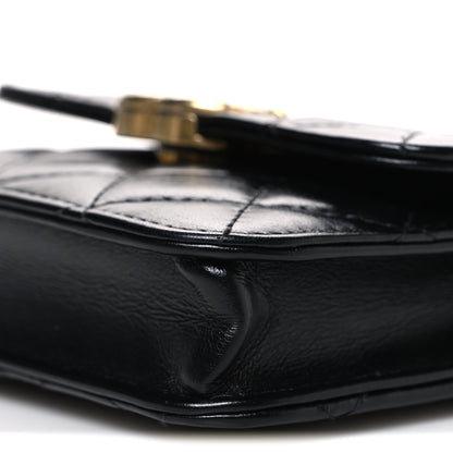 Chanel Calfskin Quilted Perfect Fit Coin Purse With Chain Black 11 of 11