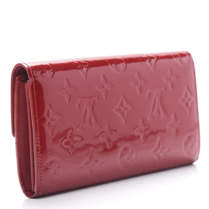 Louis Vuitton Vernis Sarah Wallet Pomme D'Amour 3 of 11