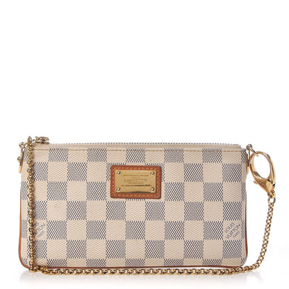 Louis Vuitton Damier Azur Pochette Milla MM 1 of 13