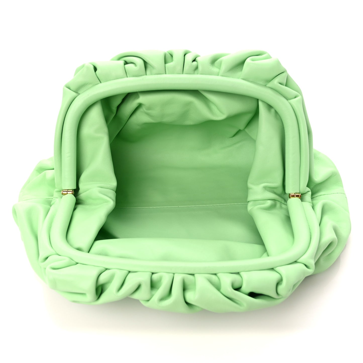 Calfskin Teen Pouch Wasabi