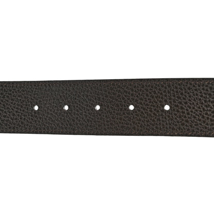 Gucci Dollar Calfskin 1973 Reversible Belt 75 30 Black Testa di Moro 4 of 7