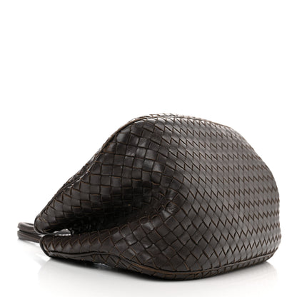 Bottega Veneta Nappa Intrecciato Woven Tote Ebano 4 of 14