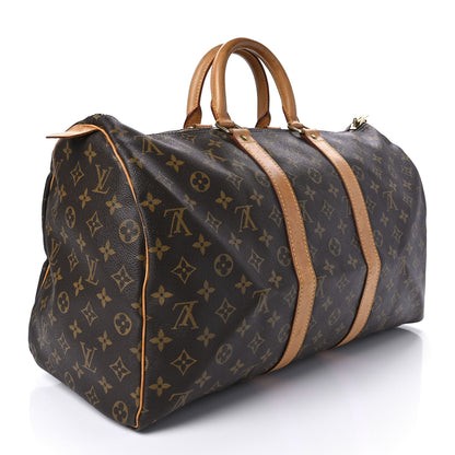 Louis Vuitton Monogram Keepall 45 3 of 10