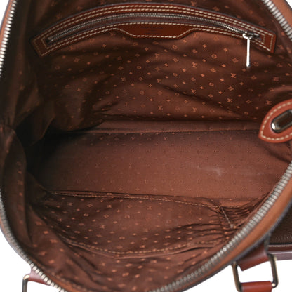 Louis Vuitton Suhali Lockit MM Sienne 5 of 9