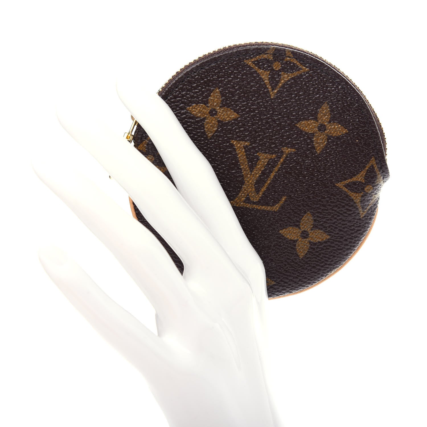 Louis Vuitton Monogram Round Coin Purse 2 of 8