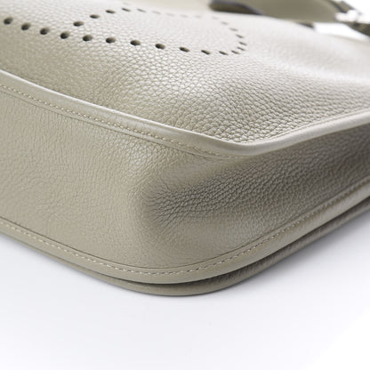 Hermes Taurillon Clemence Evelyne III PM Sauge 6 of 8