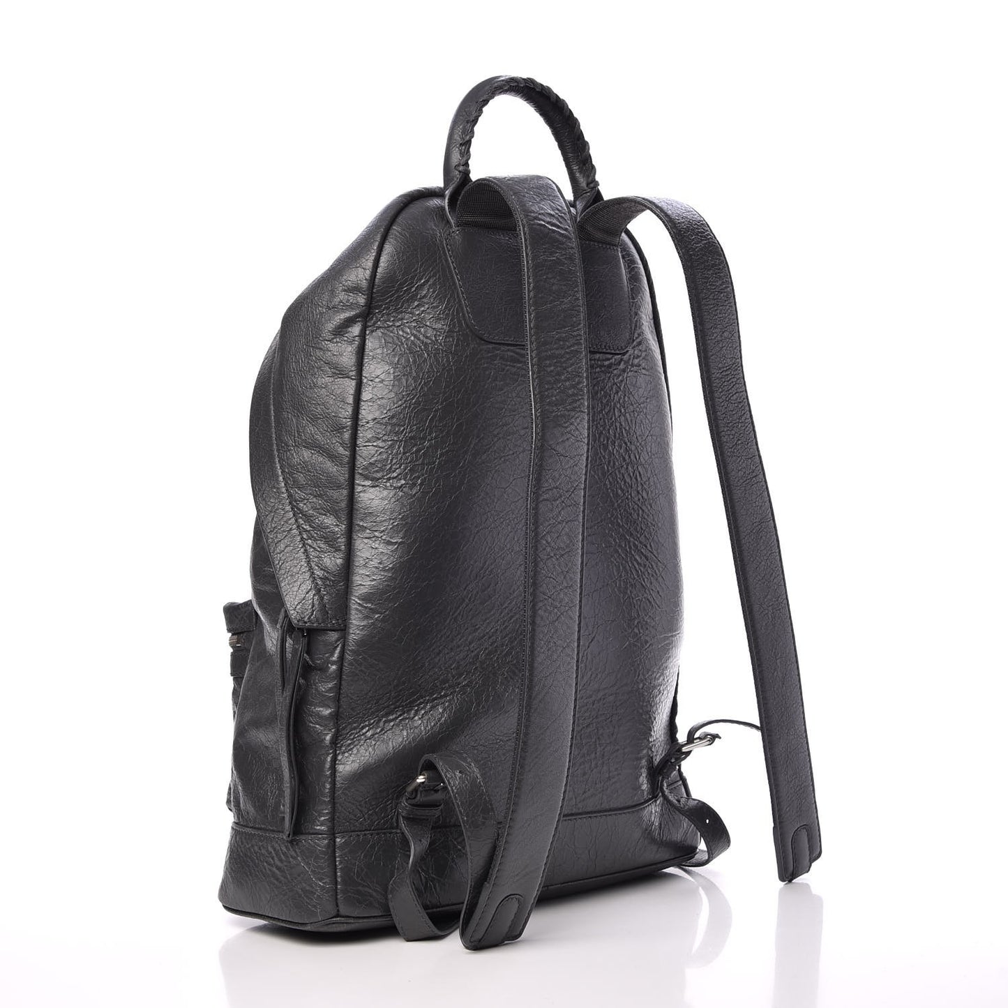 Agneau Classic Hardware Backpack Gris Fossile