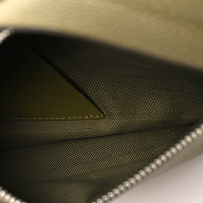 Loewe Soft Grained Calfskin Vertical T-Pocket Crossbody Bag Khaki Green 4 of 8