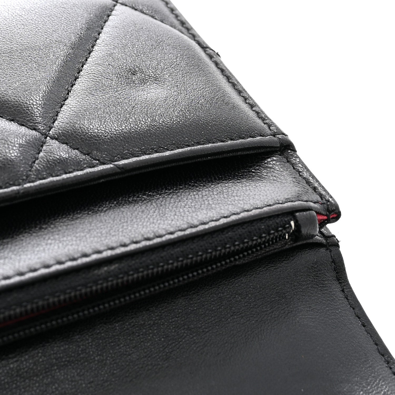 Chanel Lambskin Quilted Chanel 19 Wallet On Chain WOC Black 11 of 12
