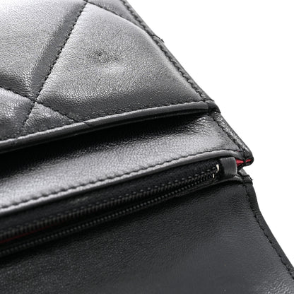Chanel Lambskin Quilted Chanel 19 Wallet On Chain WOC Black 11 of 12