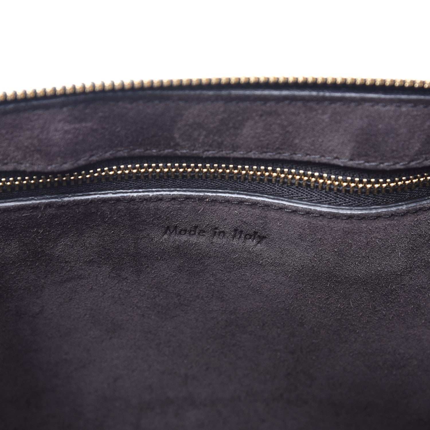 Celine Smooth Calfskin Medium Edge Shoulder Bag Grey 8 of 8