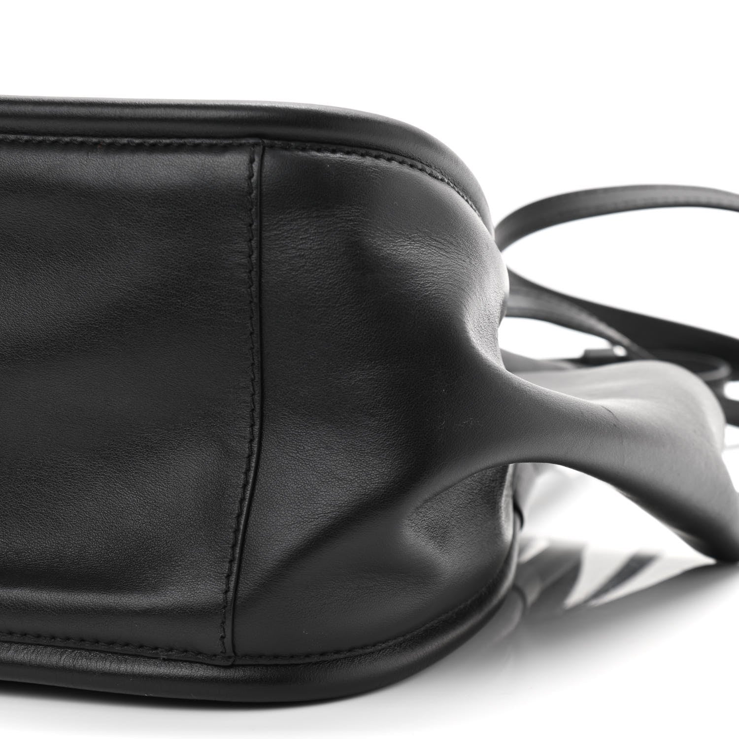 Proenza Schouler Calfskin Small Ruched Tote Black 10 of 10