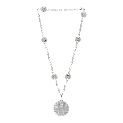 Cartier 18K White Gold Diamond Mother of Pearl Pasha De Cartier Necklace 3 of 4