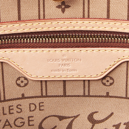 Louis Vuitton Monogram Neverfull MM 7 of 9