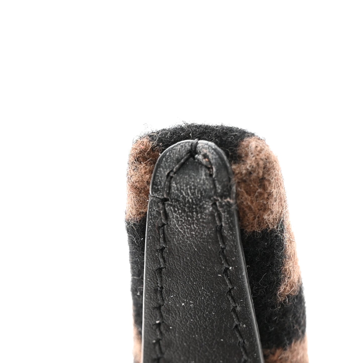 Wool Cashmere FF Logo Headband Tobacco