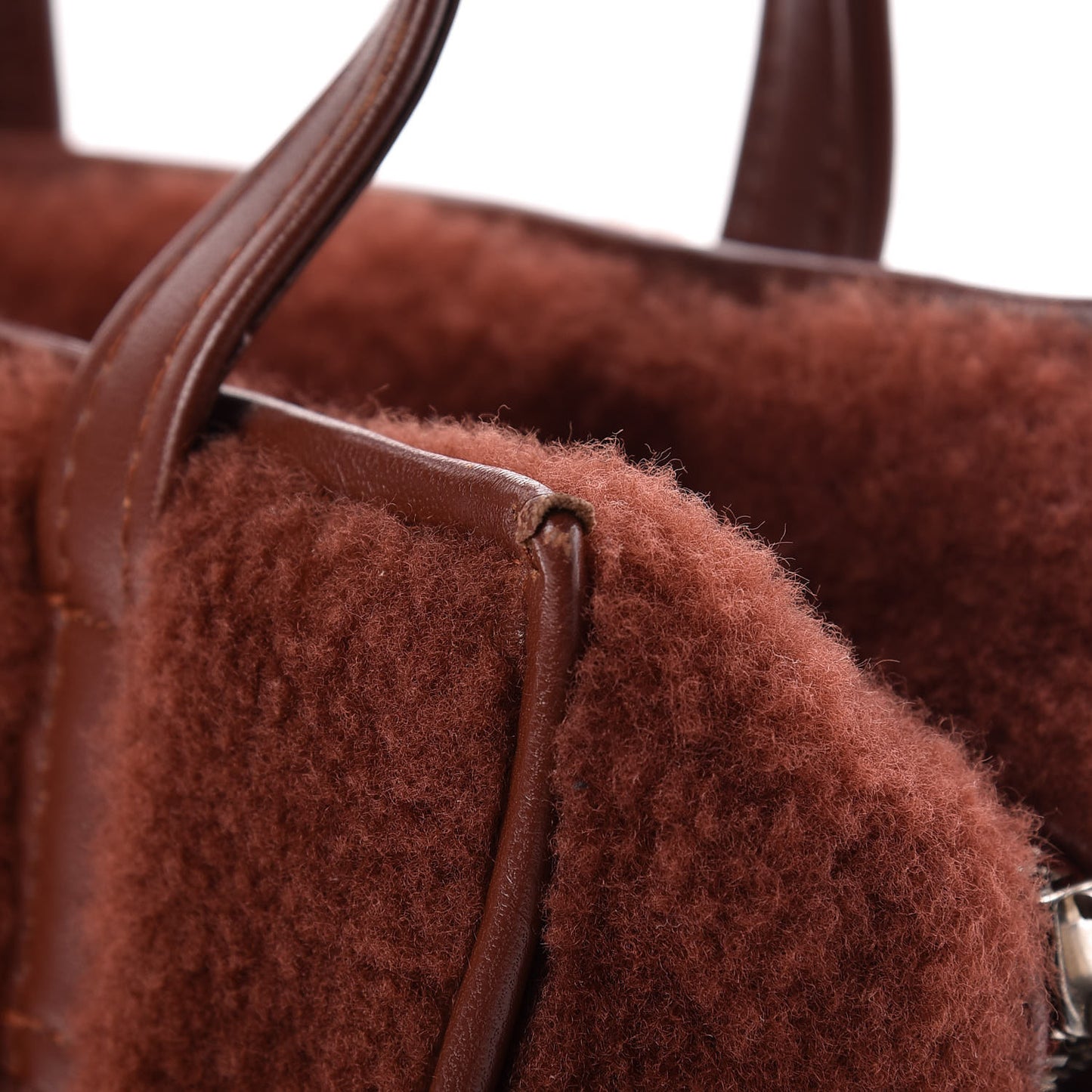 Shearling XS Bazar Shopper Tote
