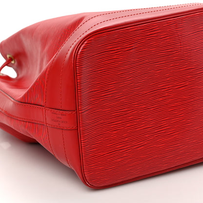 Louis Vuitton Epi Noe Castillan Red 7 of 8