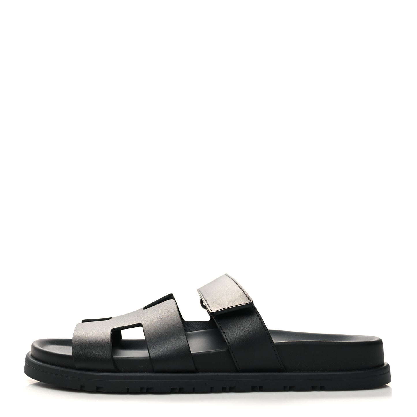 Calfskin Womens Chypre Sandals 39 Black