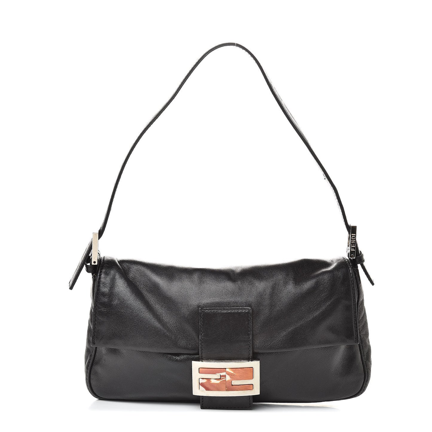 Calfskin Baguette Black