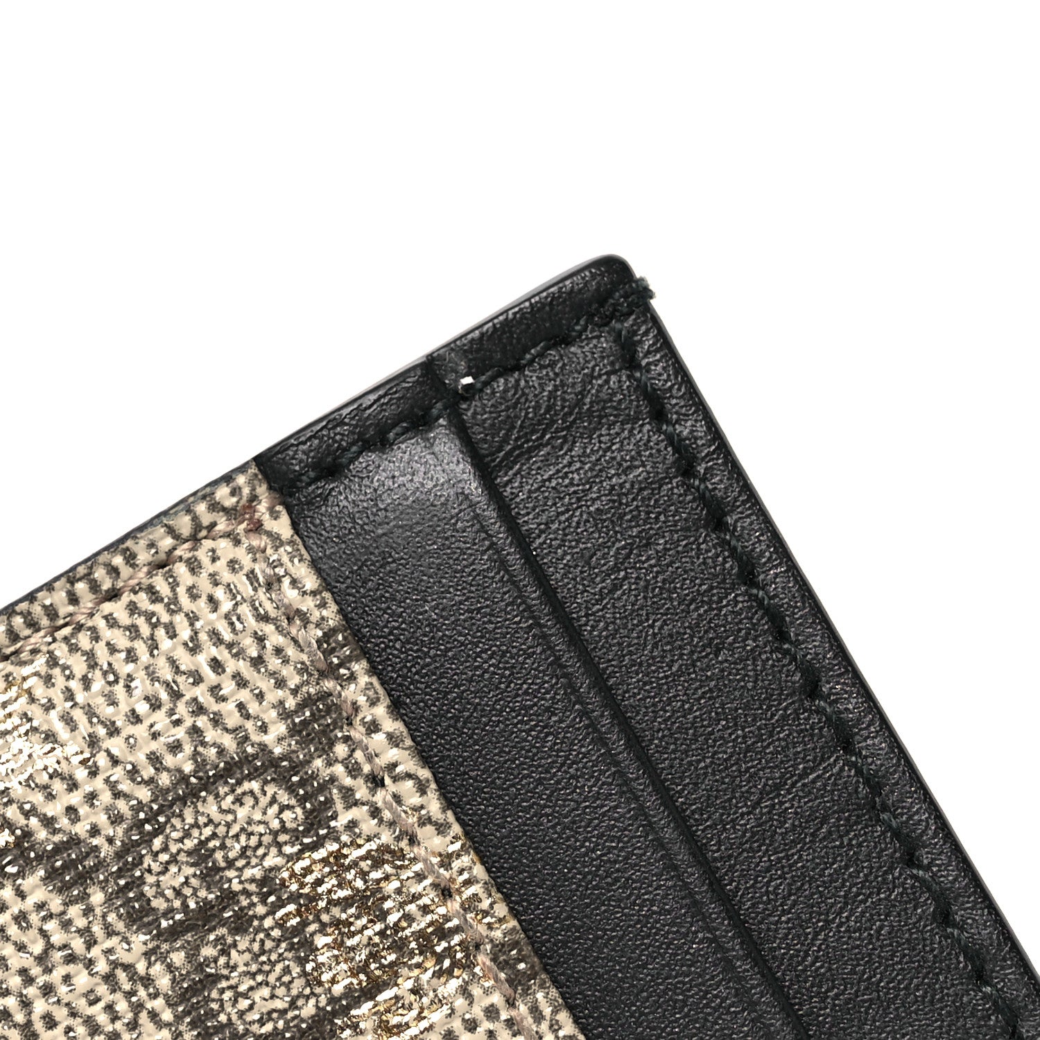 Gucci GG Supreme Monogram Bees Card Holder Black 9 of 11