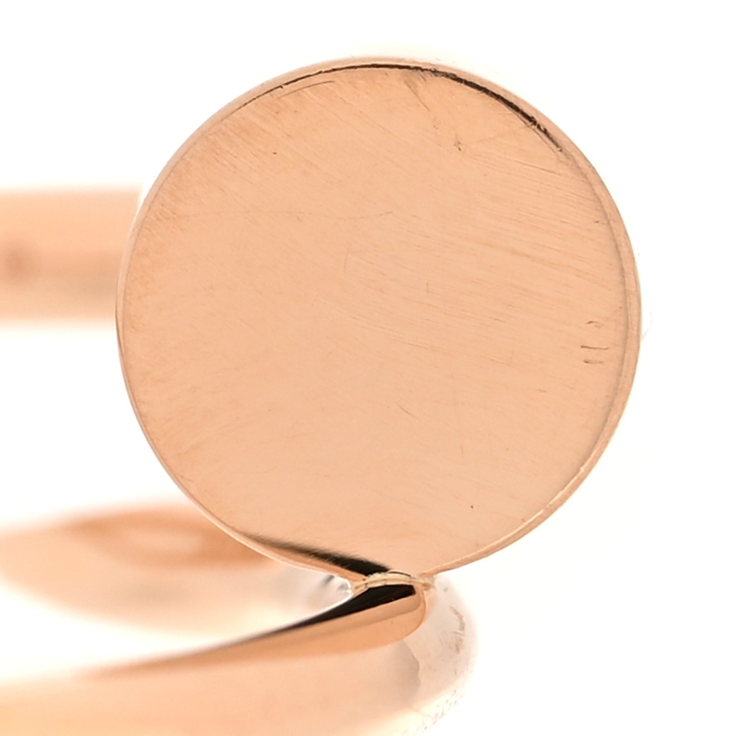 18K Pink Gold Small Juste Un Clou Ring 56 7.5
