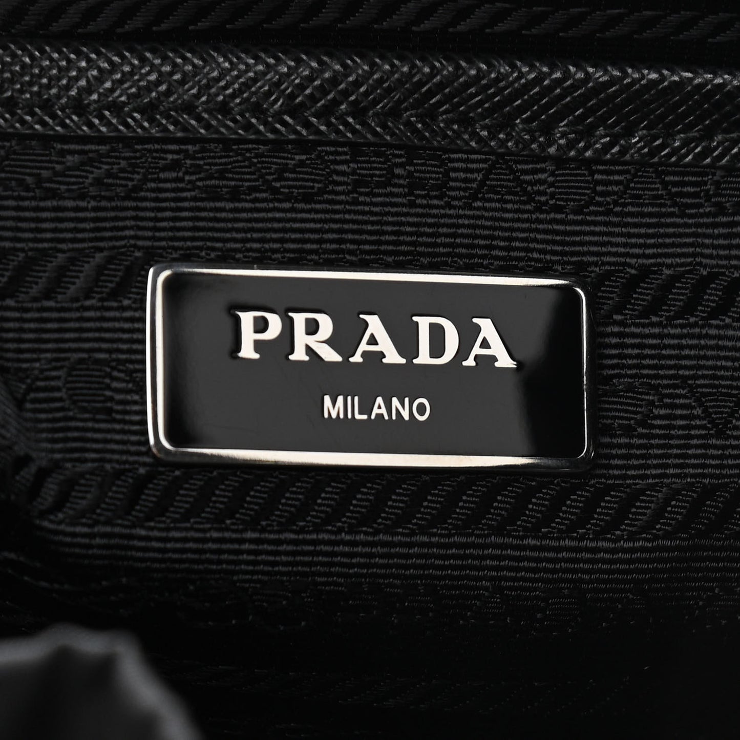 Tessuto Nylon Vela Small Backpack Black