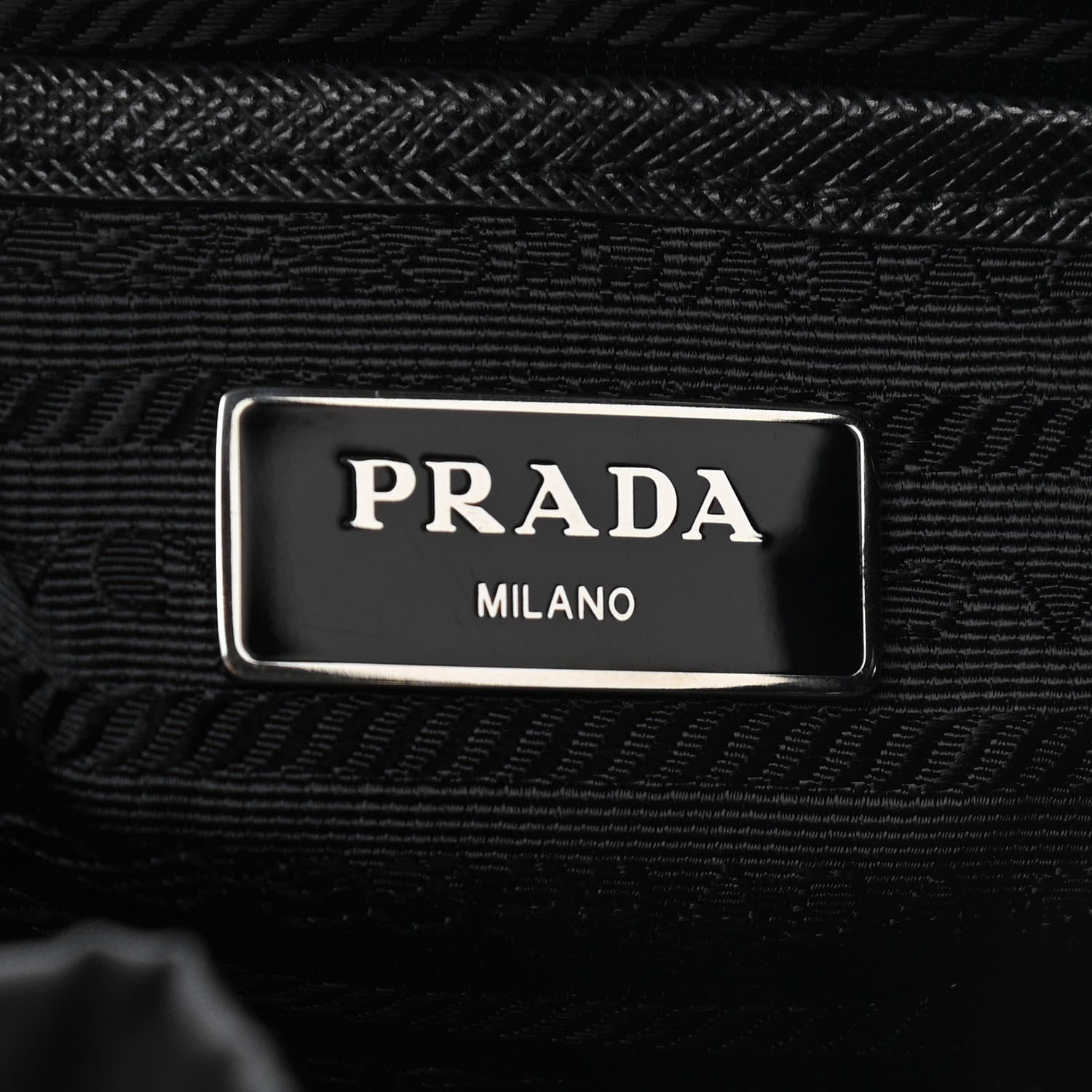 Prada Tessuto Nylon Vela Small Backpack Black 6 of 10