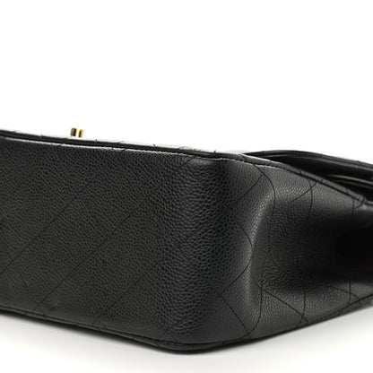 Chanel Caviar Quilted Jumbo Double Flap Black 10 of 10