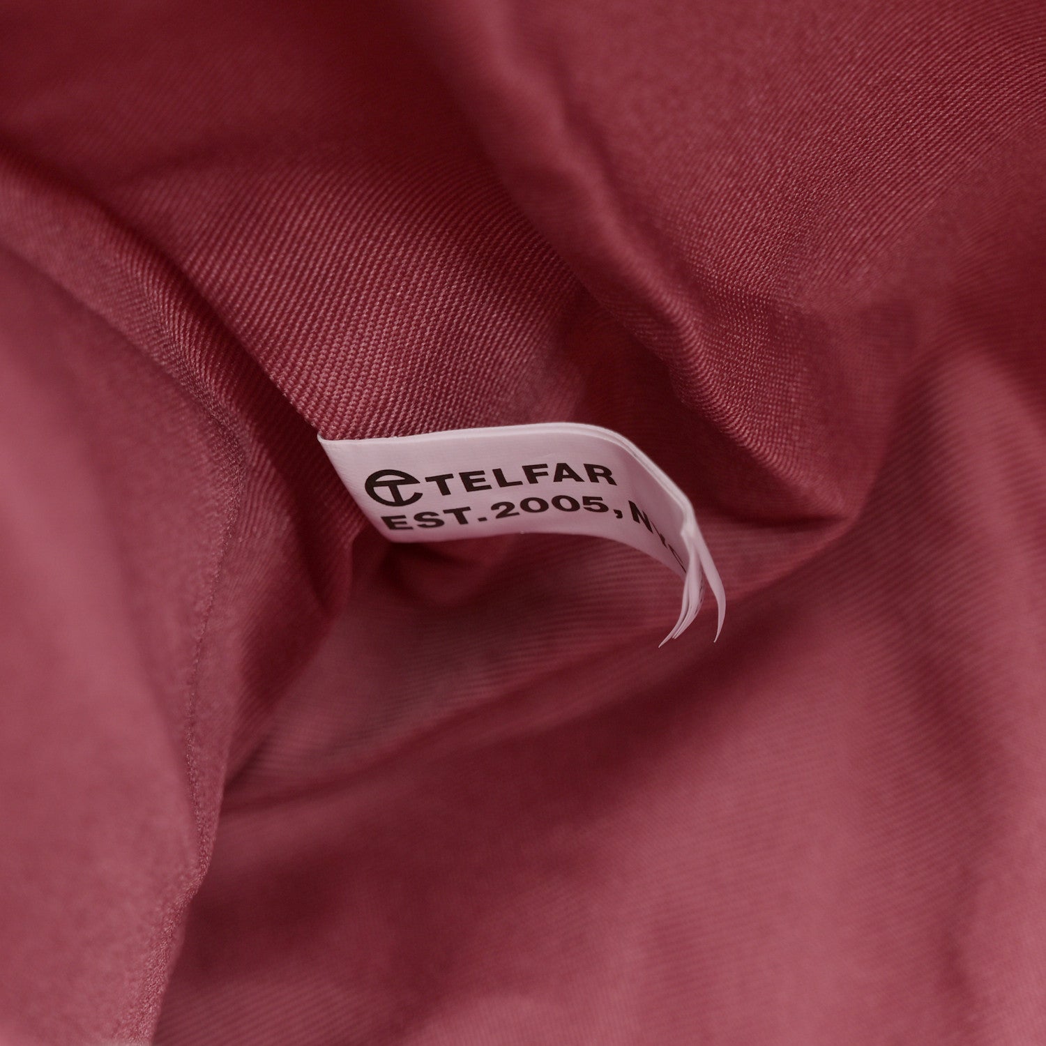 Telfar Vegan Leather Medium Shopping Bag Corned Beef 6 of 10