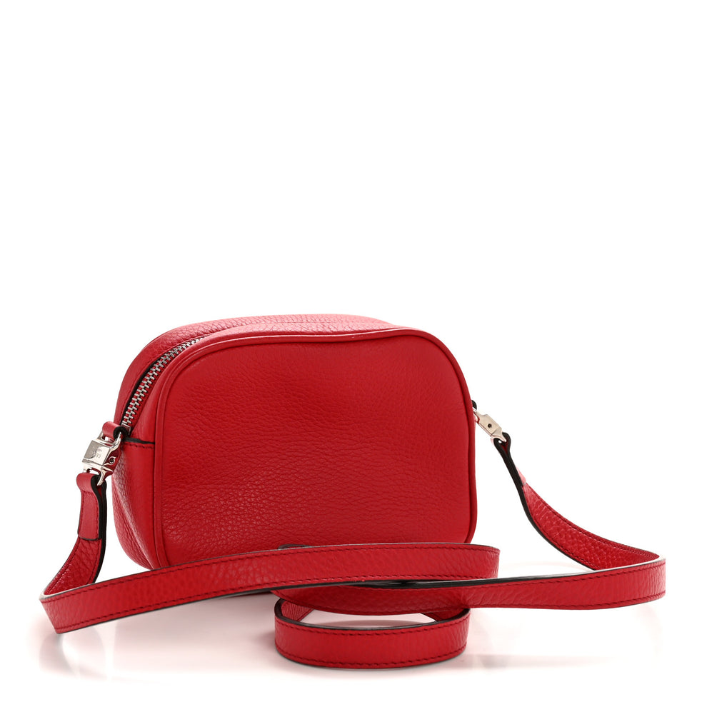 Gucci Pebbled Calfskin Children's Mini Soho Disco Messenger Bag Tabasco ...