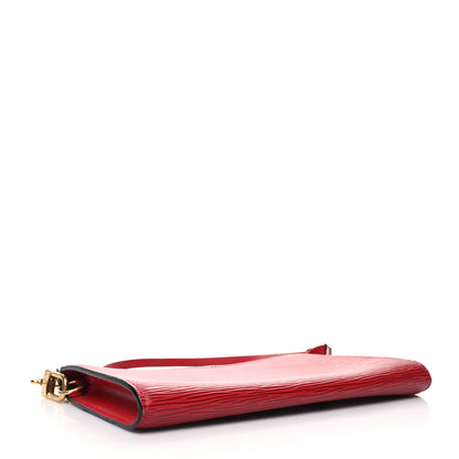 Louis Vuitton Epi Pochette Accessories 24 Castillan Red 4 of 12